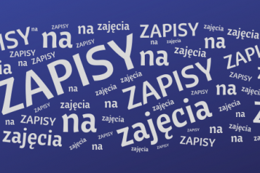 Nowe zajęcia - zapisy